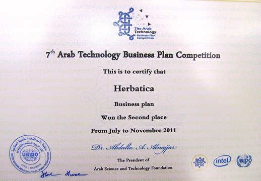 herbatica innovative business plan competition